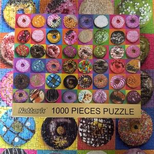 Nattork Donuts 1000 Piece Jigsaw Puzzle